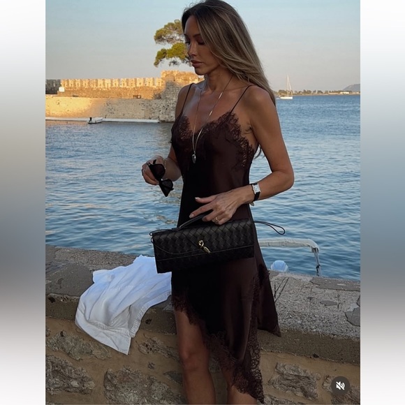 ZARA ASYMMETRIC LACE DRESS ZW COLLECTION - Picture 12 of 12